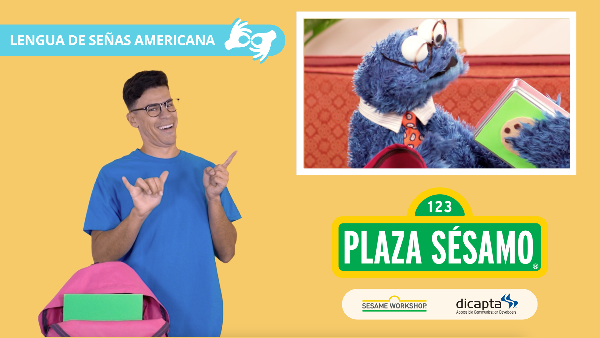 Plaza Sesamo with ASL interpretation