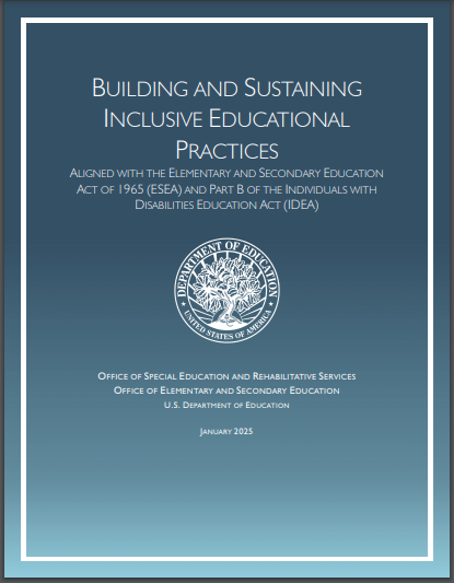 Building and Sustaining Inclusive Educational Practices Cover page